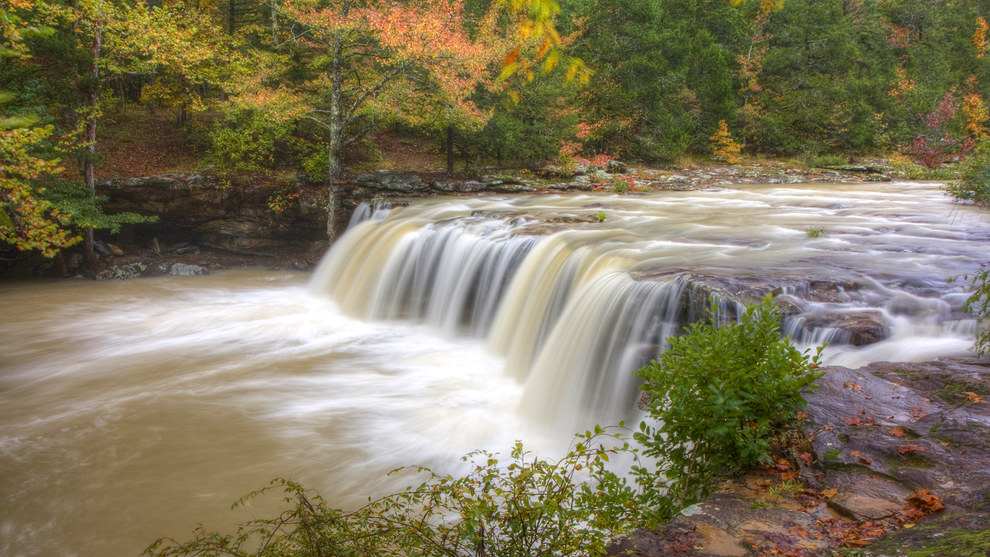 Arkansas Wallpapers - Fall at Falling Water Falls Arkansas Wallpapers - Fall at Falling Water Falls