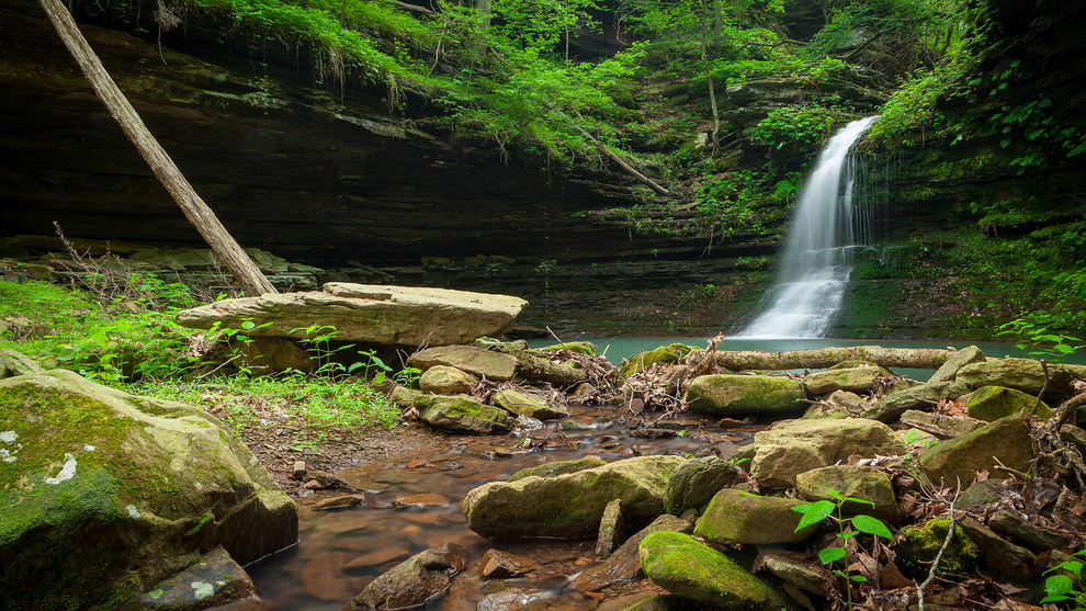 Arkansas Wallpapers - Horsehead Grotto Falls Arkansas Wallpapers - Horsehead Grotto Falls