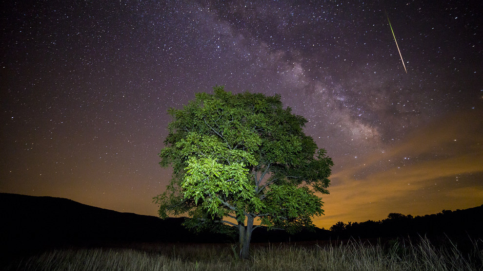 Arkansas Wallpapers - Milky Way over Richland Valley Arkansas Wallpapers - Milky Way over Richland Valley