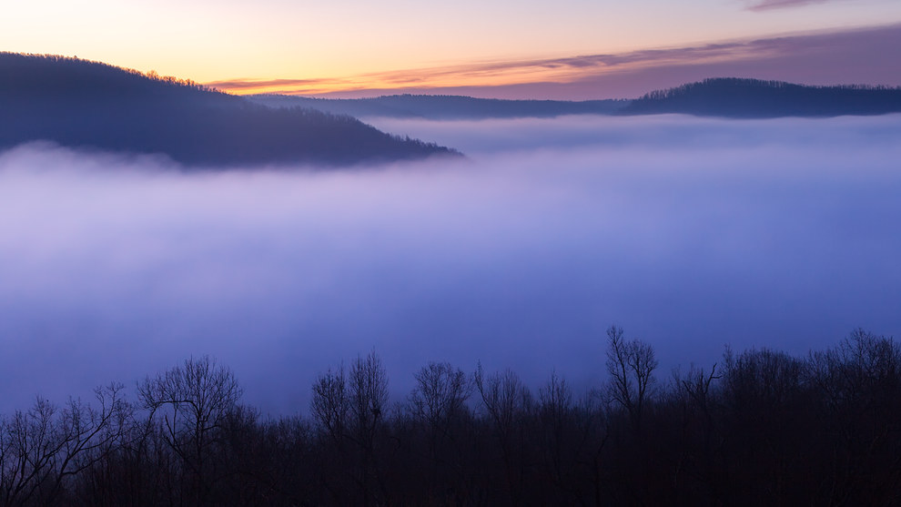 Arkansas Wallpapers - Predawn Valley Arkansas Wallpapers - Predawn Valley