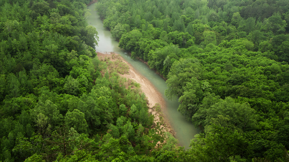 Arkansas Wallpapers - Buffalo River Canoeist Arkansas Wallpapers - Buffalo River Canoeist