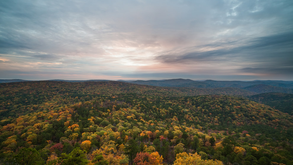 Arkansas Wallpapers - Sunset From Flatside Arkansas Wallpapers - Sunset From Flatside