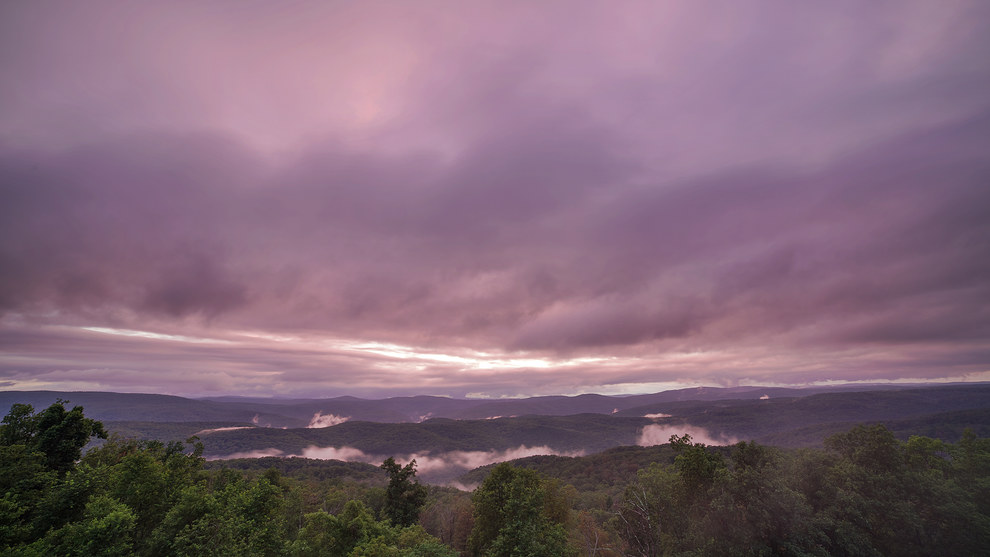 Arkansas Wallpapers - Sunset Over Rotary Ann Overlook Arkansas Wallpapers - Sunset Over Rotary Ann Overlook