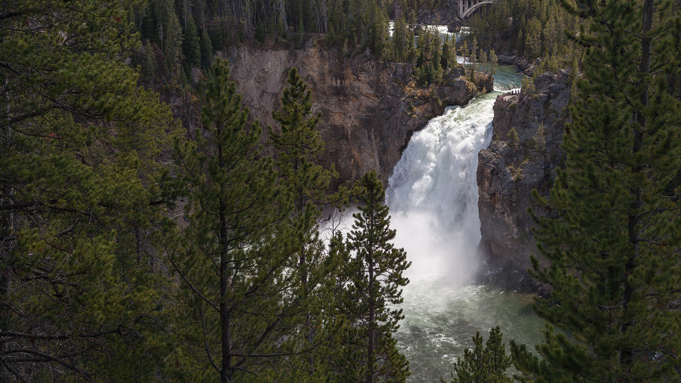 Arkansas Wallpapers - Upper Yellowstone Falls Arkansas Wallpapers - Upper Yellowstone Falls